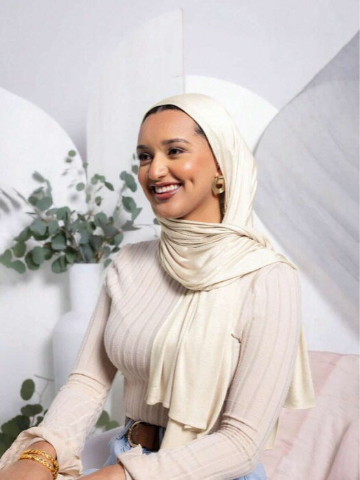 [ 8日から12日程度でお届け予定 ] アクセサリー レディース スカーフ 1枚 レディース ジャージヒジャブ..