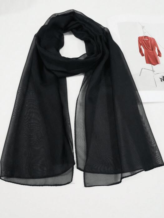 [ 8日から12日程度でお届け予定 ] アクセサリー レディース スカーフ 1個 春の女性用クラシックな無地..