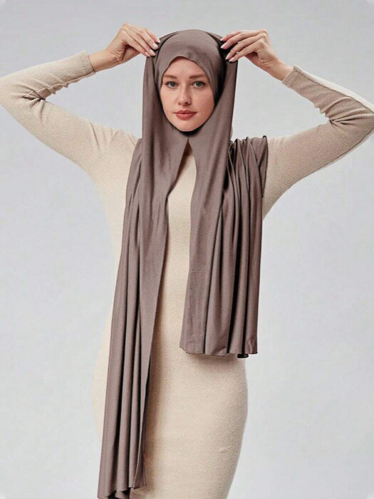 [ 8日から12日程度でお届け予定 ] アクセサリー レディース スカーフ 1個 ムスリム女性用ワンステップ ..