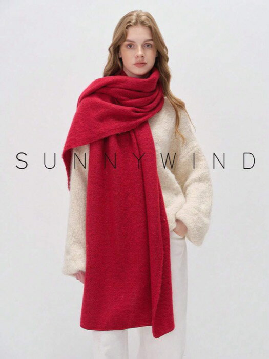 [ 8日から12日程度でお届け予定 ] アクセサリー レディース スカーフ 1枚 レディース 無地 ポリエステ..