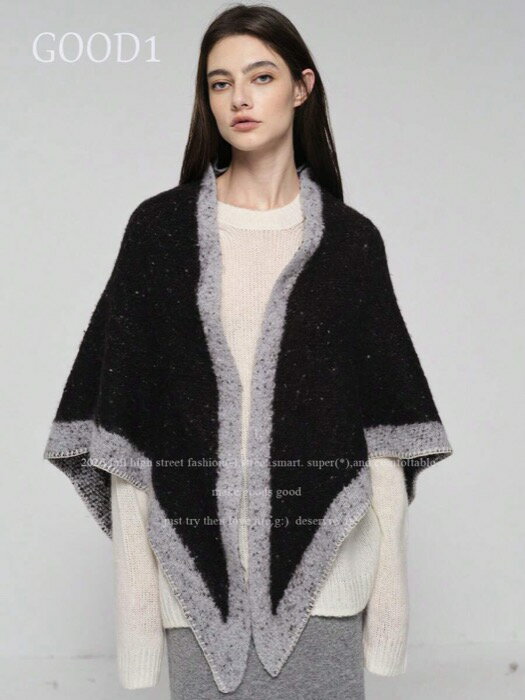 [ 8日から12日程度でお届け予定 ] アクセサリー レディース スカーフ 1個 デュアルカラー ミニマリスト..