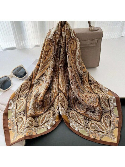 [ 8日から12日程度でお届け予定 ] アクセサリー レディース スカーフ 70年代風女性用 バンダナ ネッカ..