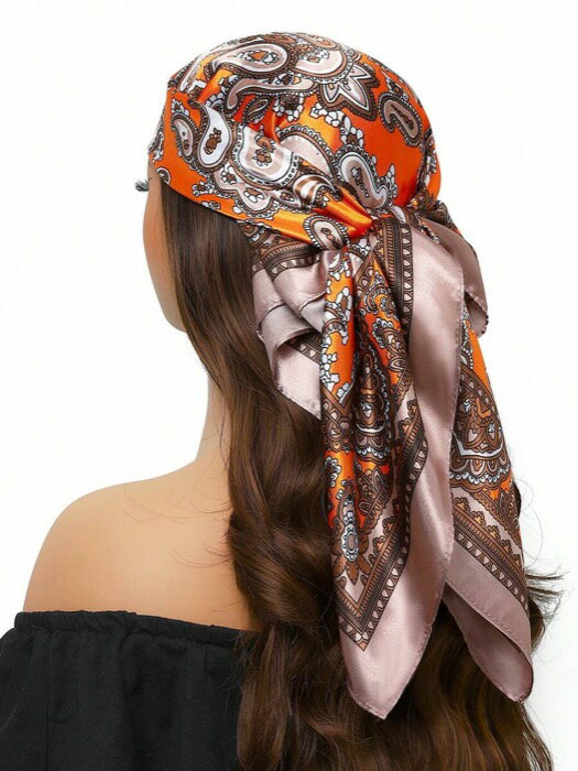 [ 8日から12日程度でお届け予定 ] アクセサリー レディース スカーフ 90*90cm 屋外用日よけ ショール、..