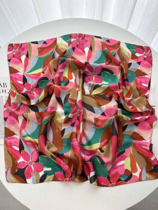 [ 8日から12日程度でお届け予定 ] アクセサリー レディース スカーフ 1個 カシューナッツ柄バンダナス..