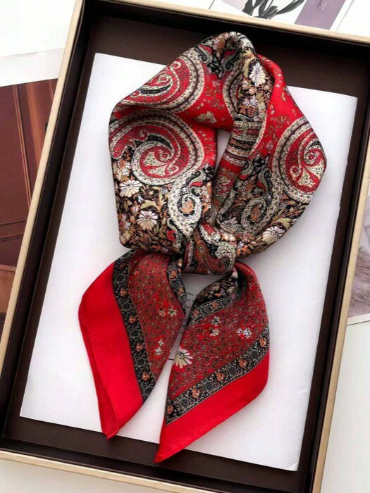 [ 8日から12日程度でお届け予定 ] アクセサリー レディース スカーフ 70*70cm スクエアスカーフ レディ..