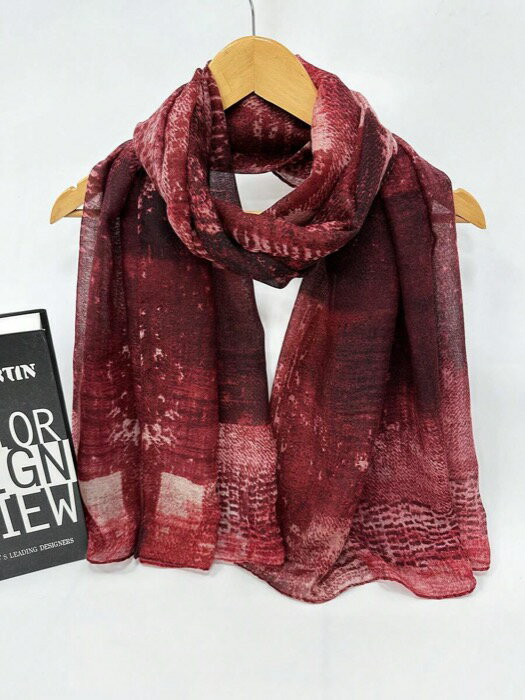 [ 8日から12日程度でお届け予定 ] アクセサリー レディース スカーフ タイダイ 柄 レディース ファッション スカーフ/ヘッドラップ 1枚(4)