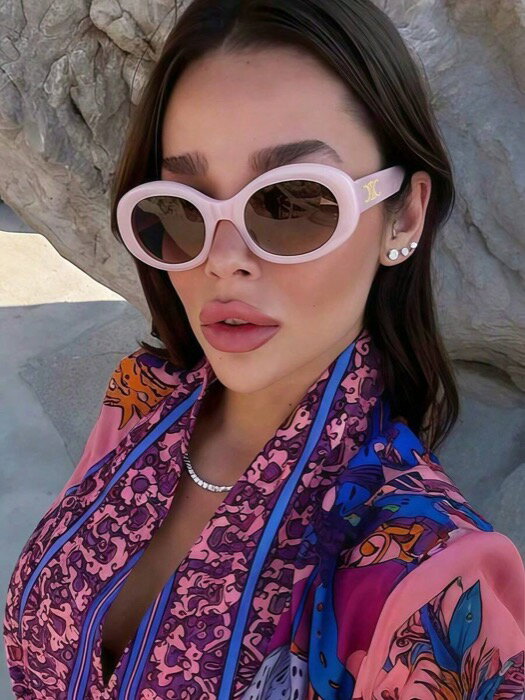 [ 8日から12日程度でお届け予定 ] アクセサリー レディース アイアクセサリー 1個 レトロ オーバル レディースファッショングラス、キャットアイデザイン、ハイエンドファッションアイウェア