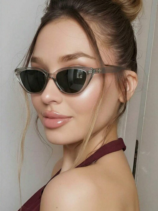 [ 8日から12日程度でお届け予定 ] アクセサリー レディース アイアクセサリー 猫目型ファッションサングラス 色付きレンズ-パーティー、衣装、ギフトに最適 日よけ ビーチアクセサリー レディースサングラス 秋冬レディースファッション ビジネスカジュア