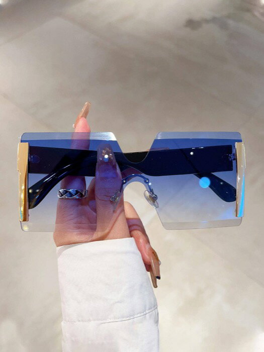 [ 8日から12日程度でお届け予定 ] アクセサリー レディース アイアクセサリー オンブレジオ調レンズリムレスファッショングラス パーティーサングラス ビーチアクセサリー ウィメンズサングラス 夏のビーチ旅行、アウトドア、旅行用