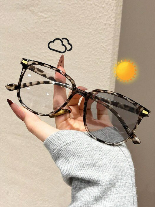 [ 8日から12日程度でお届け予定 ] アクセサリー レディース アイアクセサリー 新作 1個活発なスパイシークラシックレオパード人気デザイン レディース ファッションフォトクロミック眼鏡 ドライビング ボーティング 釣り キャンプ ビーチパーティー ア