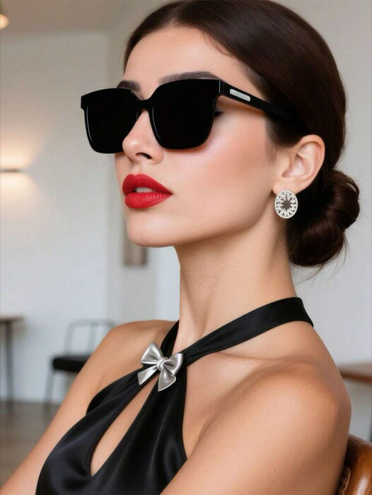[ 8日から12日程度でお届け予定 ] アクセサリー レディース アイアクセサリー 黒い正方形プラスチックサングラス メンズ&レディース、レトロファッションクラシックアイウェア アウトドア、旅行、ビーチ、運転、カット、外出、ビーチ、海辺の休暇、家族や友人
