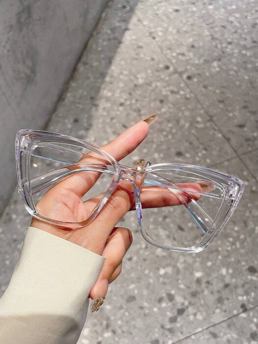 [ 8日から12日程度でお届け予定 ] アクセサリー レディース アイアクセサリー 1個 キャットアイ&ラージフレームデイリーウェア用メガネ