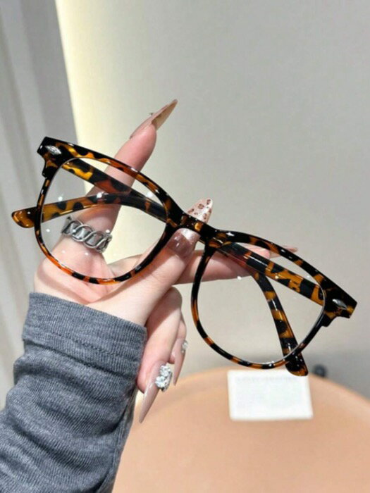 [ 8日から12日程度でお届け予定 ] アクセサリー レディース アイアクセサリー 1ペア ファッショナブル おしゃれ 軽量 コンピューターグラス かわいいカジュアルなクラシックデザイン 日常のオフィスや学校での使用に適した レディースグラスアクセサリー