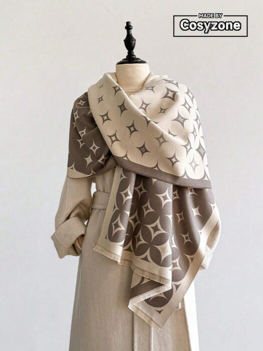 [ 8日から12日程度でお届け予定 ] アクセサリー レディース スカーフ 1個 フォークスキャシミア ミニマ..