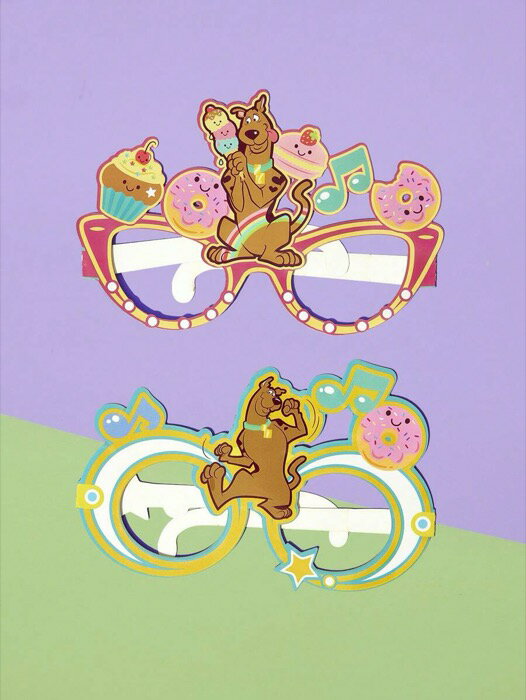 [ 8日から12日程度でお届け予定 ] アクセサリー レディース アイアクセサリー セット - 犬とデザート柄 ファッション眼鏡