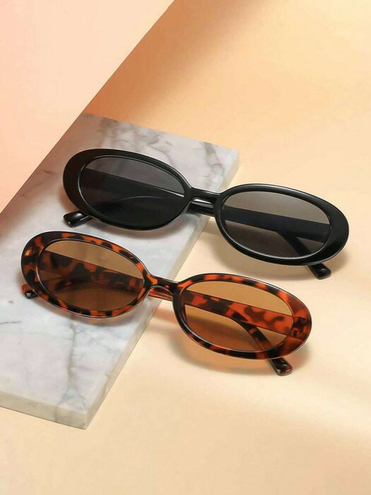 [ 8日から12日程度でお届け予定 ] アクセサリー レディース アイアクセサリー セット ファッションサングラス 2個セット レディース ビーチ バケーション パーティー ストリートフォト エレガントな衣料アクセサリー、夏のビーチバケーション、アウトド(4)