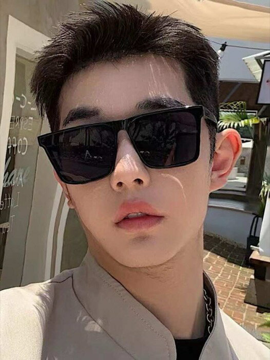 [ 8日から12日程度でお届け予定 ] アクセサリー メンズ アイアクセサリー 1個 ユニセックス ファッション スクエアフレーム ファッショングラス ボヘミアン エレガント 夏のビーチ、アウトドア、旅行、初等教育機関のおしゃれなプレッピーなスクールルッ