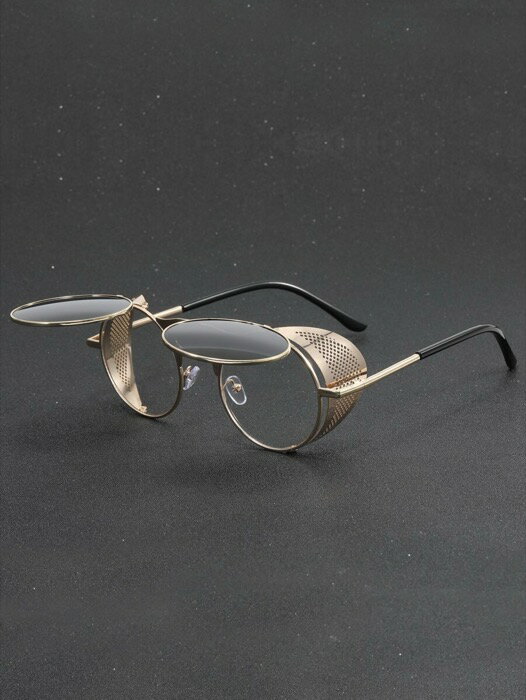 [ 8日から12日程度でお届け予定 ] アクセサリー メンズ アイアクセサリー メタルサイドリム パンクラウ..