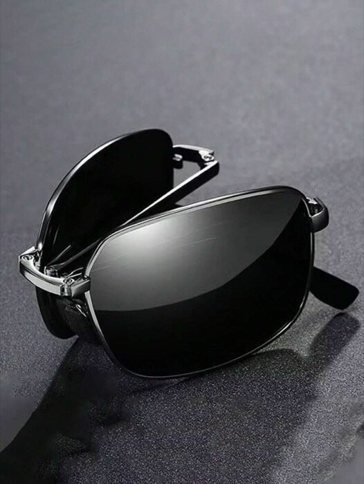 [ 8日から12日程度でお届け予定 ] アクセサリー メンズ アイアクセサリー 1個 折りたたみ式ブラックポ..