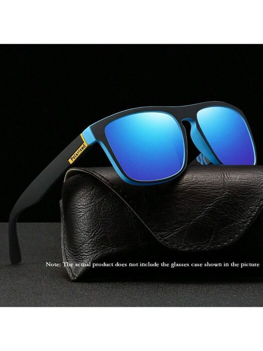 [ 8日から12日程度でお届け予定 ] アクセサリー メンズ アイアクセサリー 1ペア クラシックスポーツ偏光ファッショングラス、ファッショナブルな正方形のレトロなドライビング、釣り、スポーツファッショングラス、高級ブランドデザイナーアイウェア、アイスブ