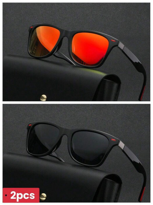 [ 8日から12日程度でお届け予定 ] アクセサリー メンズ アイアクセサリー 偏光レンズ 2個、クラシック..