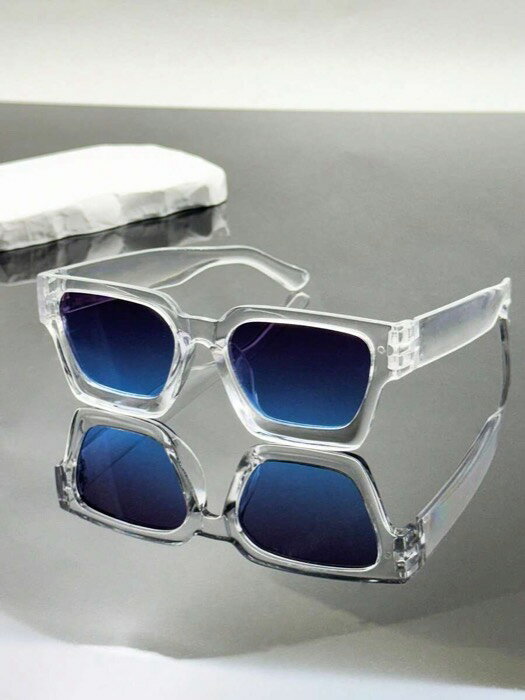 [ 8日から12日程度でお届け予定 ] アクセサリー メンズ アイアクセサリー 3/2/1個 カラフルなプラスチック製幾何学模様フルフレームモダンでシンプルなメンズファッションメガネ、カジュアルスタイルのフルフレーム保護メガネ、ドライビング、サイクリング