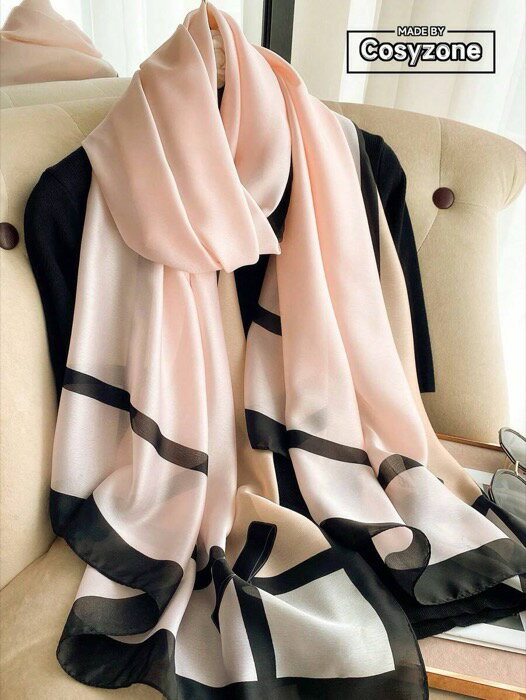 [ 8日から12日程度でお届け予定 ] アクセサリー レディース スカーフ 1枚 カラーブロック スカーフ 薄..
