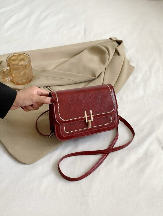 [ 8日から12日程度でお届け予定 ] バッグ レディース ショルダーバッグ レッド レディース用ミニファッ..