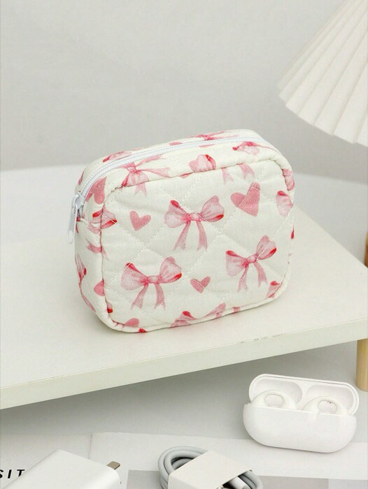 [ 8日から12日程度でお届け予定 ] バッグ レディース クラッチバッグ ハート&リボンデザイン ミニコス..