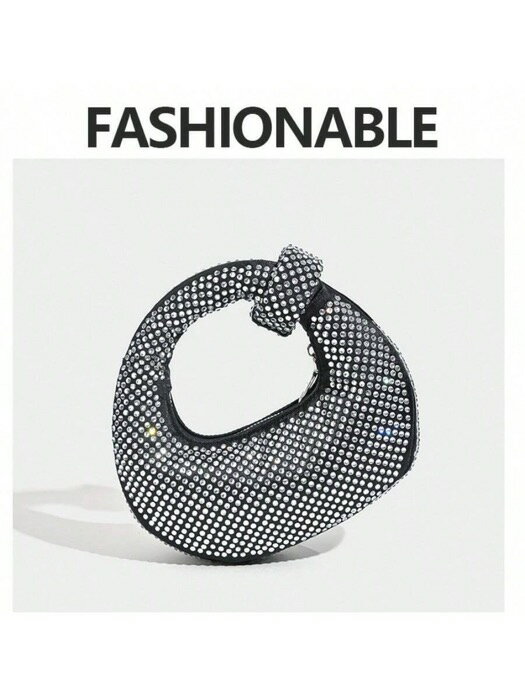 [ 8日から12日程度でお届け予定 ] バッグ レディース ハンドルバッグ 2024年ラインストーン バッグ イ..