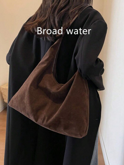 [ 8日から12日程度でお届け予定 ] バッグ レディース トートバッグ レトロスエード大容量カジュアルシ..