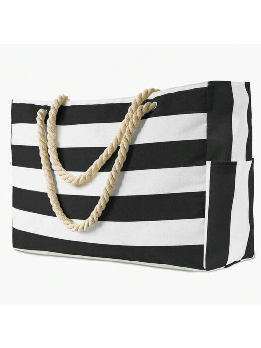 [ 8日から12日程度でお届け予定 ] バッグ レディース トートバッグ 女性 ビーチバッグ、大容量防水トートバッグ(ジッパー付き)、防水&耐砂ビーチ/プールバッグ、ランダムなデザイン、スクールトートバッグ、バックトゥスクール、大容量、ティーンガールズ、