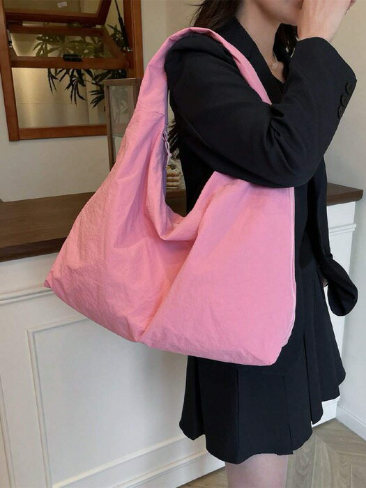 [ 8日から12日程度でお届け予定 ] バッグ レディース トートバッグ ファッショナブルな無地高容量多ポ..