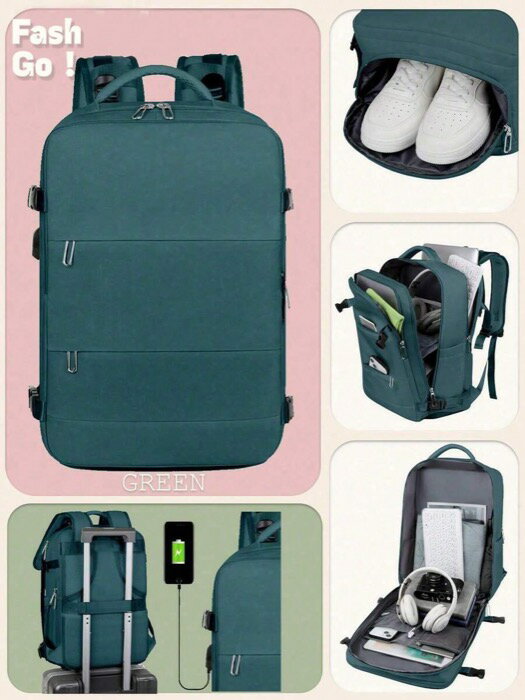 [ 8日から12日程度でお届け予定 ] バッグ レディース バックパック 1個 大容量 軽量 ポータブル 旅行用..