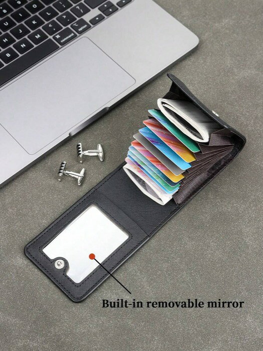 [ 8日から12日程度でお届け予定 ] バッグ メンズ ハンドバッグ ' スリムで洗練されたPUレザー製二つ折..