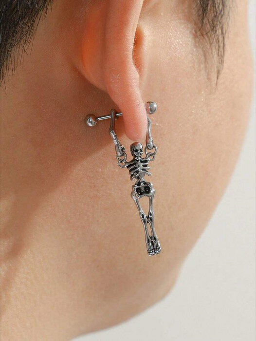 [ 8日から12日程度でお届け予定 ] ジュエリー メンズ イヤーアクセサリー 1個 メンズファッション パー..