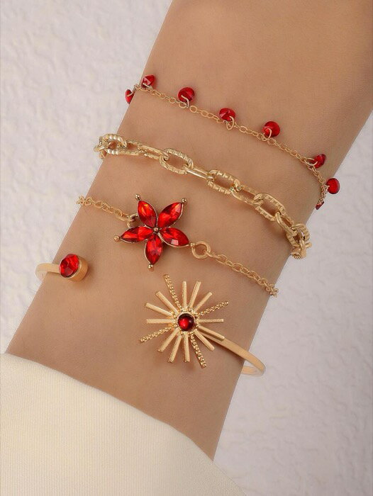 [ 812٤ǤϤͽ ] 奨꡼ ǥ ֥쥹å å 4ĥå 饤󥹥ȡե֥쥹åȡǥǡ...