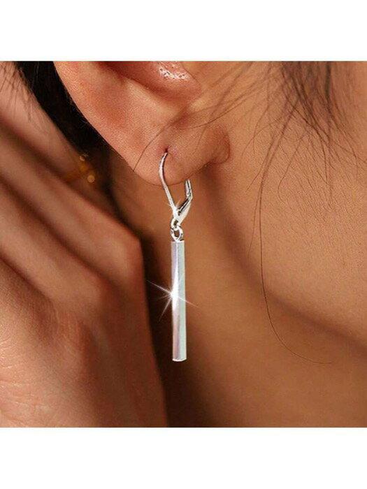 [ 8日から12日程度でお届け予定 ] ジュエリー レディース イヤーアクセサリー 925シルバー 幾何学タッセルドロップピアス レディース、エレガントなデザイン デイリー、バケーション、パーティー、ホリデーギフトに最適