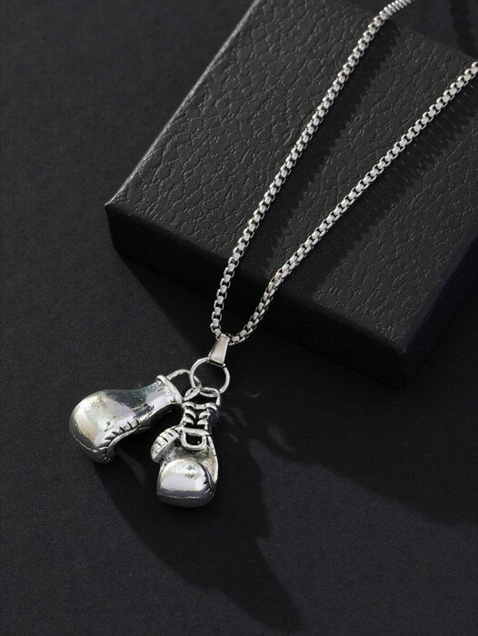 [ 8日から12日程度でお届け予定 ] ジュエリー メンズ ネックレス ボクシング グローブペンダントネック..