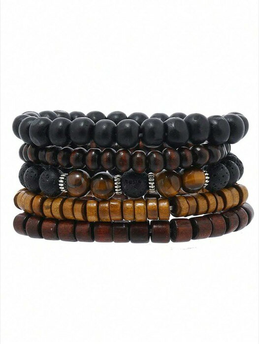 [ 8日から12日程度でお届け予定 ] ジュエリー メンズ ブレスレット セット 5個セット ビンテージ カジ..