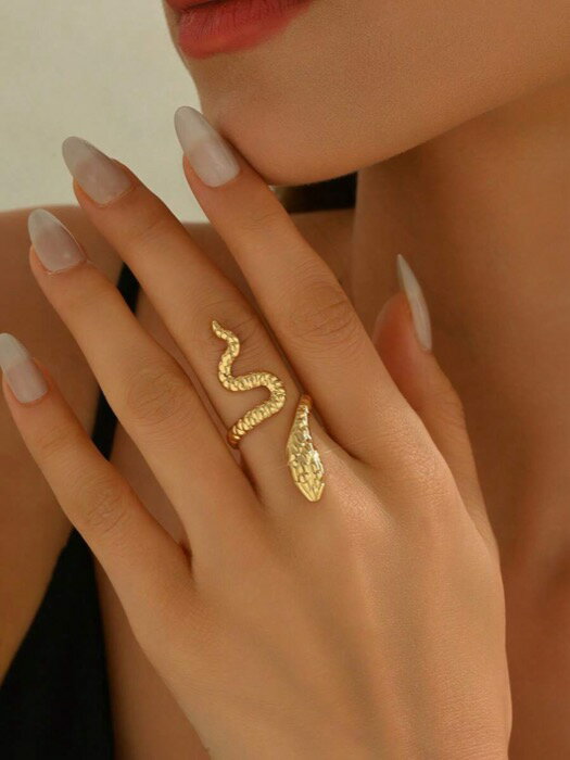 [ 8日から12日程度でお届け予定 ] リング レディース リング 1個 ユニークなニッチデザイン蛇口リング..