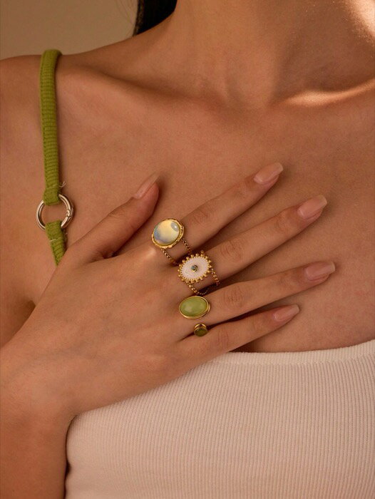 [ 8日から12日程度でお届け予定 ] リング レディース セット ステンレス鋼 女性用ファッショナブルな誇..