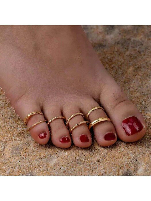 [ 8日から12日程度でお届け予定 ] リング レディース セット ミニマリスト ビーチ ジオメトリック オー..