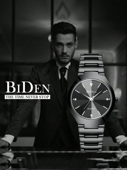 [ 8日から12日程度でお届け予定 ] 腕時計 メンズ クォーツ 1個 メンズ腕時計、ファッショナブルなクラシッククォーツウォッチ、防水、メンズウォッチの完璧なギフト、チェーンリンクリムーバー+ボックス付き