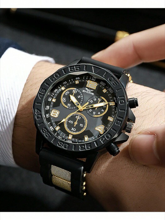 [ 8日から12日程度でお届け予定 ] 腕時計 メンズ クォーツ 1個 ファッショナブルなラグジュアリー ミッ..