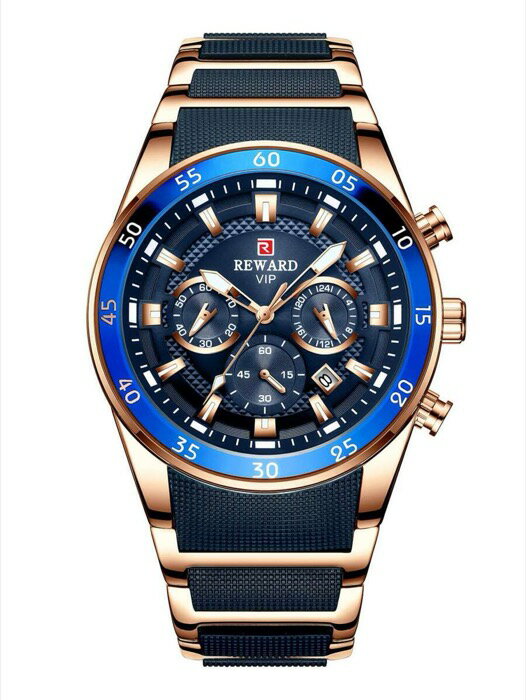 [ 7日から10日程度でお届け予定 ] 腕時計 メンズ クォーツ ビジネスファッションスタイル クオーツ腕時計 メンズ タイミングカレンダー ルミナス針 マルチファンクション メンズ腕時計 高品質ギフト クラシックデザイン シリコンバンド