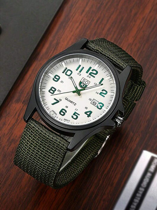 [ 8日から12日程度でお届け予定 ] 腕時計 メンズ クォーツ 1個 メンズ腕時計 カレンダー付き カジュアルスポーツ デジタル 丸型ダイヤル クォーツ 日常着用に最適、誕生日プレゼント、パーティー、休日集まり、自分や友人への贈り物に最適