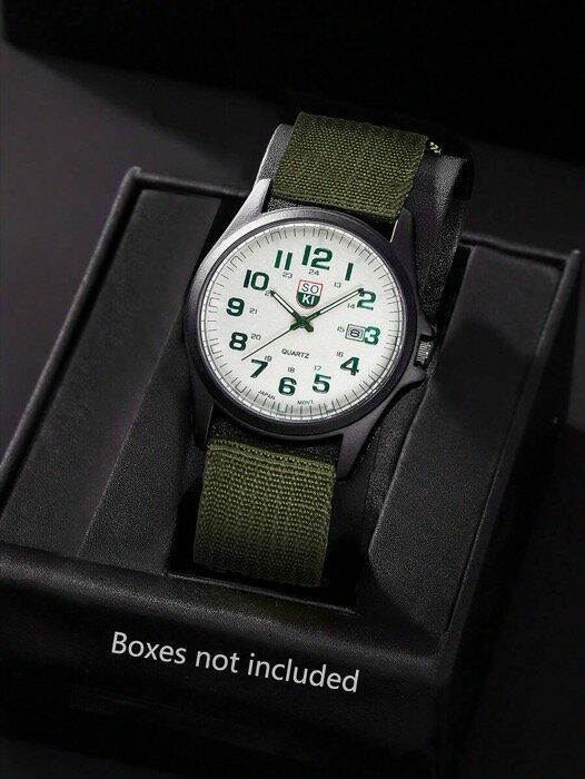 [ 8日から12日程度でお届け予定 ] 腕時計 メンズ クォーツ 1個 メンズ腕時計 カレンダー付き カジュアルスポーツ デジタル 丸型ダイヤル クォーツ 日常着用に最適、誕生日プレゼント、パーティー、休日集まり、自分や友人への贈り物に最適