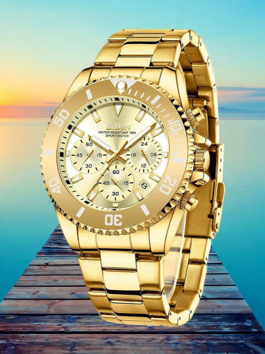 [ 8日から12日程度でお届け予定 ] 腕時計 メンズ クォーツ ダイバー クォーツ マルチファンクション メ..