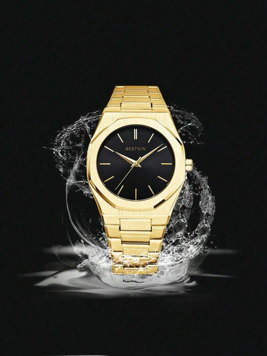 [ 8日から12日程度でお届け予定 ] 腕時計 メンズ クォーツ 男性 ラウンドポインタクォーツウォッチ